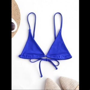 ZAFUL Bralette Plain String Bikini Top